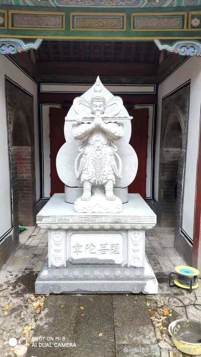 韦陀菩萨：佛教护法神的信仰象征（多图欣赏）