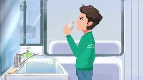 盐水漱口能治凉西瓜咳嗽吗