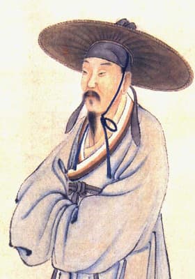 三万里河东入海，五千仞岳上摩天。
