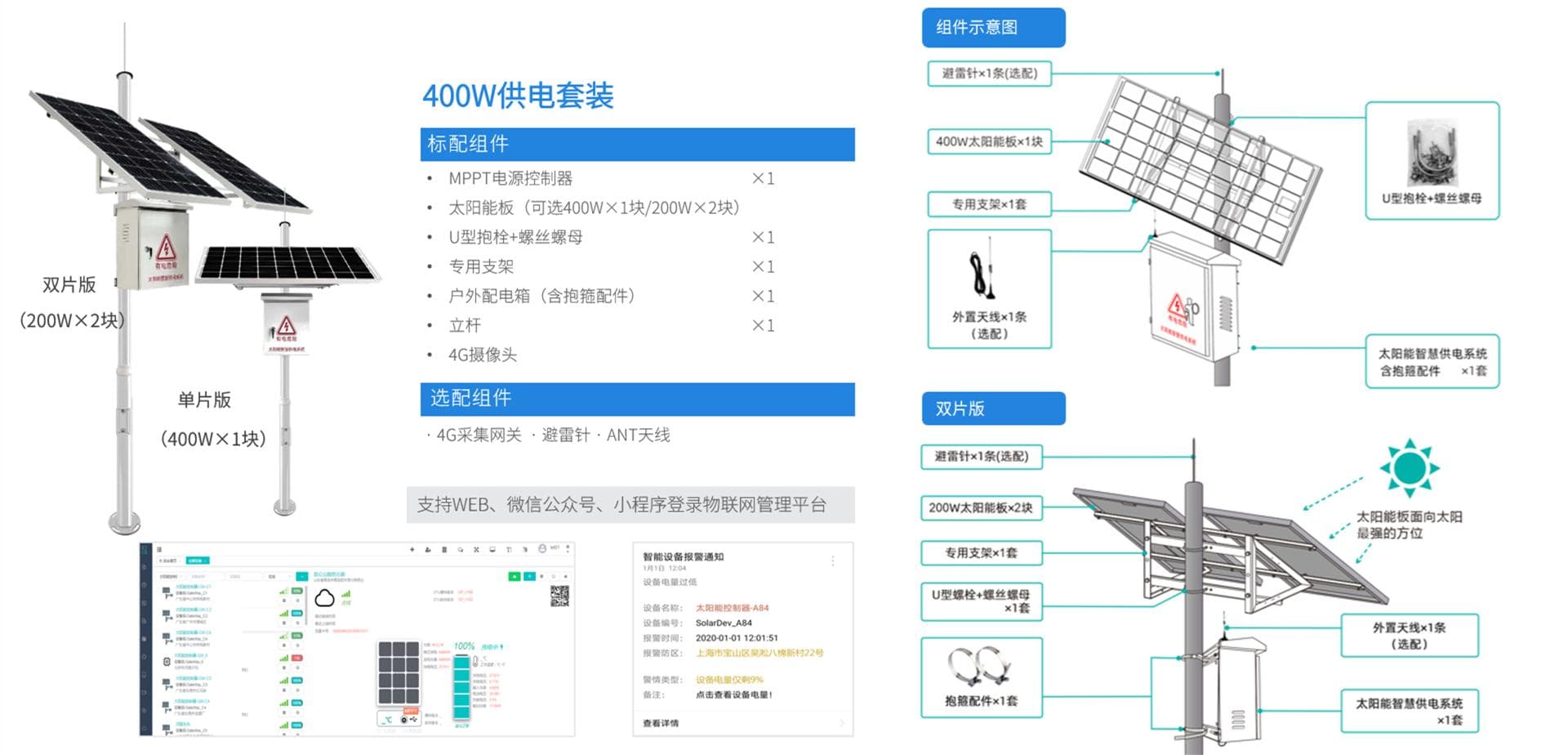 提高工地效率：4G无线太阳能供电视频监控智慧工地方案应用解析
