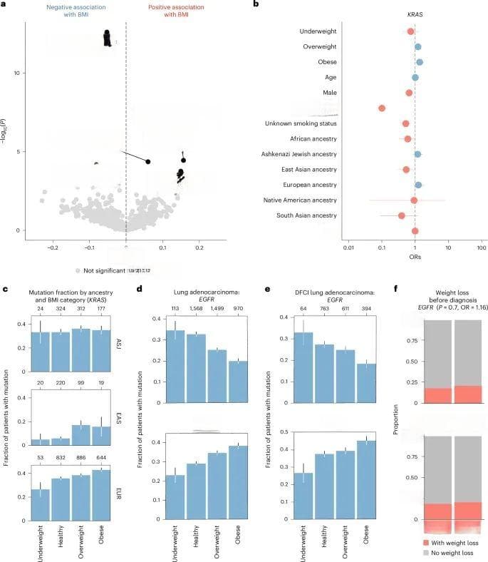 Nature Genetics最新研究：肥胖如何影响癌症基因突变？
