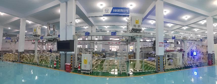 智能化生产线助力沈白高铁建设