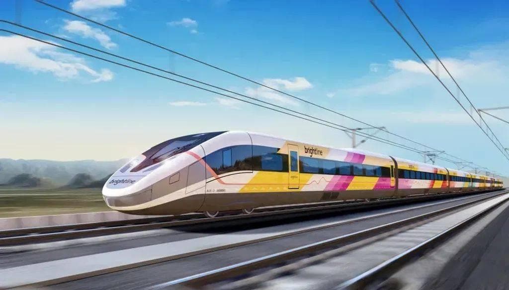 美国加州高铁选西门子造时速350新型高速列车