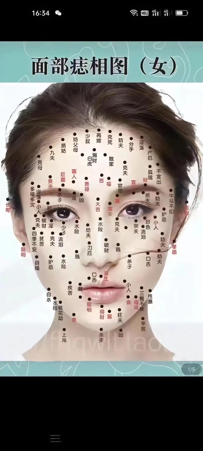 脸上有痦子吉凶 眉心有痦子图片