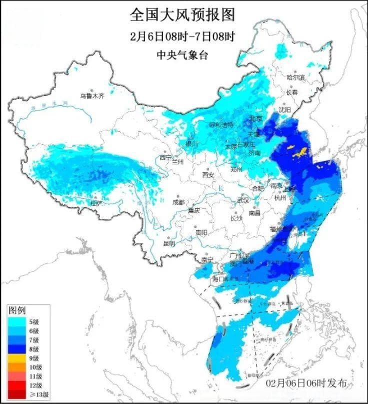 北京出现12级大风！寒潮来袭，全国多地降温超10℃ 紧急提醒