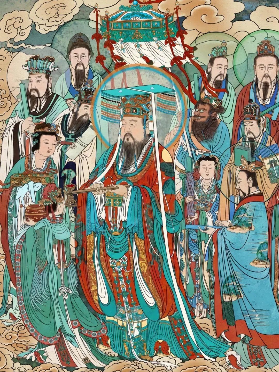 道教神话里的“神”和“仙”有什么区别？谁的地位更高呢？