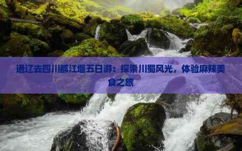 通辽去四川都江堰五日游：探索川蜀风光，体验麻辣美食之旅
