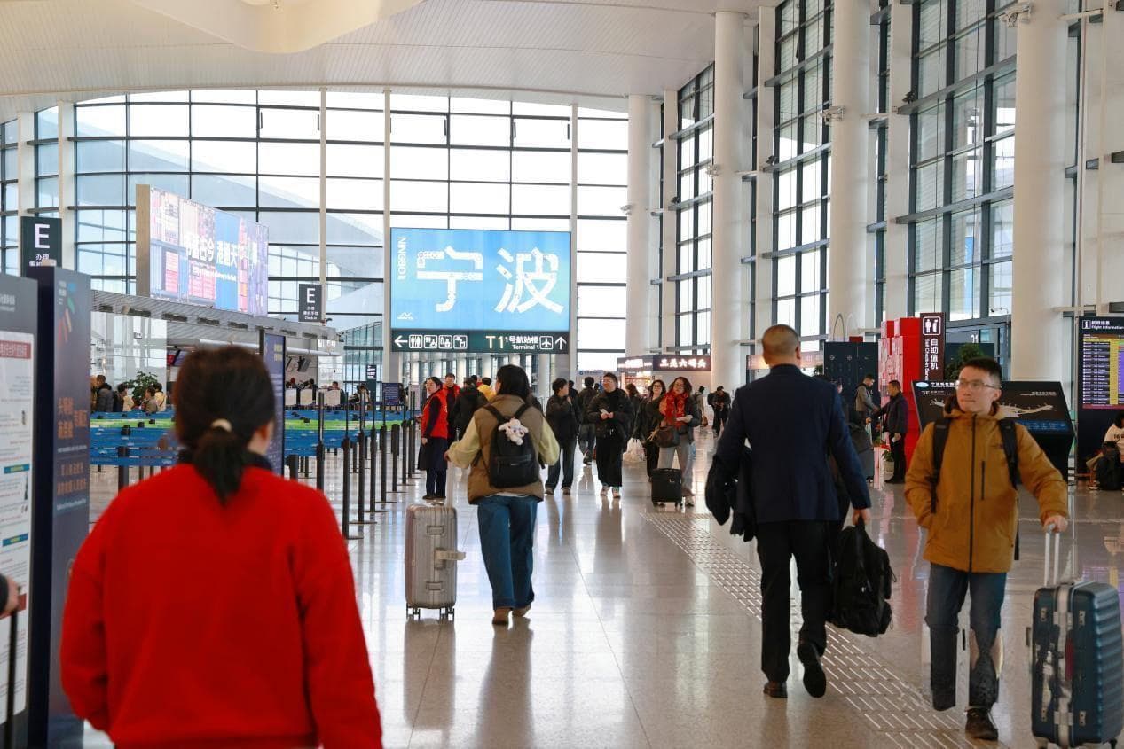 加班265架次，宁波机场2025年春运预计运送旅客186万人次