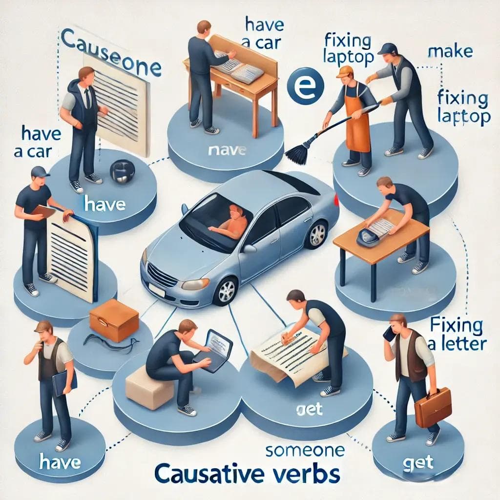 英语使役结构详解：让别人做某事