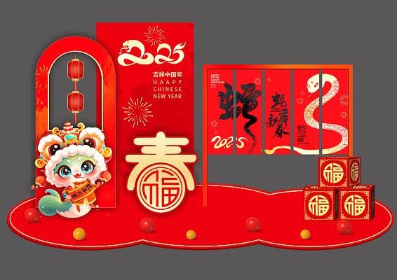 自然元素融入，美陈场景的生态之美