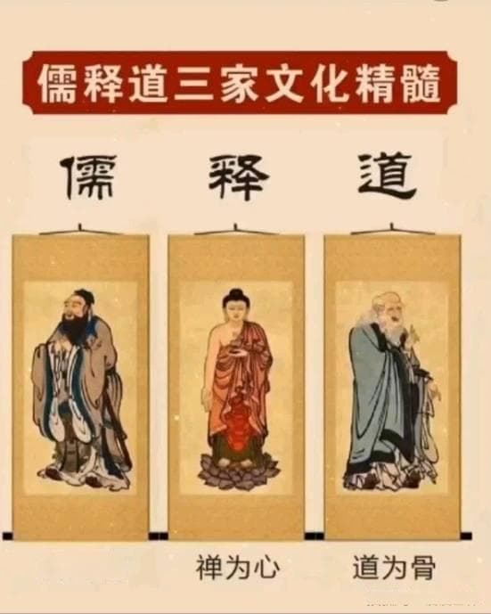 中国文化的儒、释、道