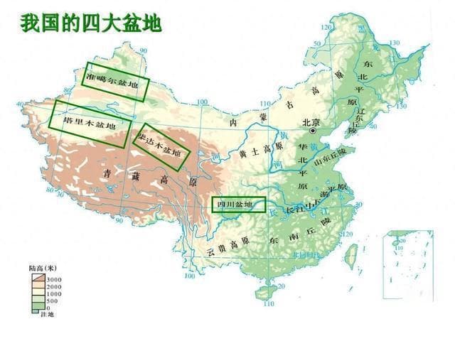 中国四大盆地探秘