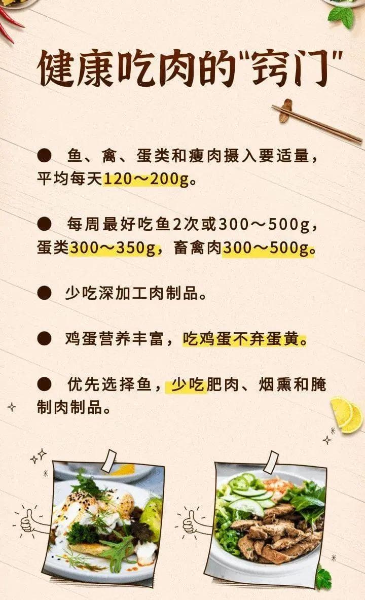 生活科普|吃肉这么多年，居然一直没吃对！健康吃肉的“窍门”，你掌握了吗？