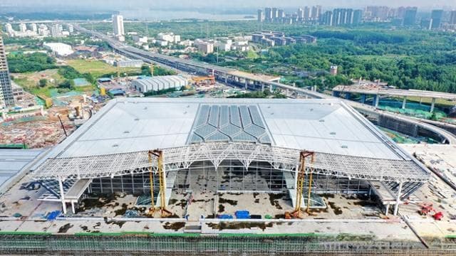 安徽新合肥西站建设忙计划2025年12月具备运营条件