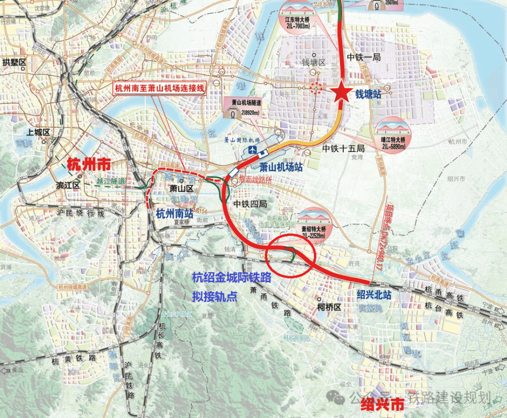 杭州至金华将建新铁路！沪绍金铁路项目研究启动
