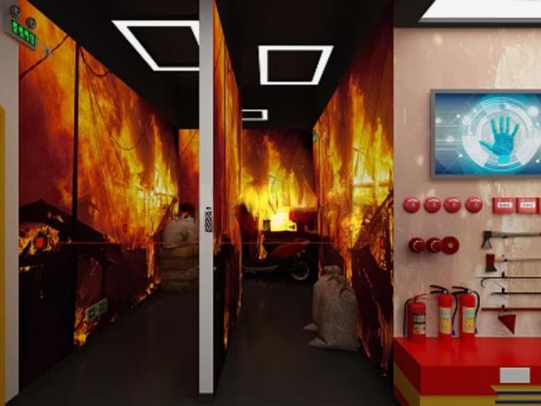 消防安全教育VR线上展厅：VR技术结合3D建模与模拟现实