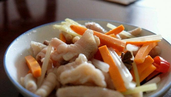泡椒鸡脚制作教程