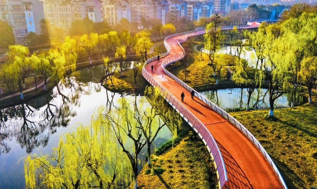 江苏9000公里绿道串起城市风景，15处特色绿道等你打卡