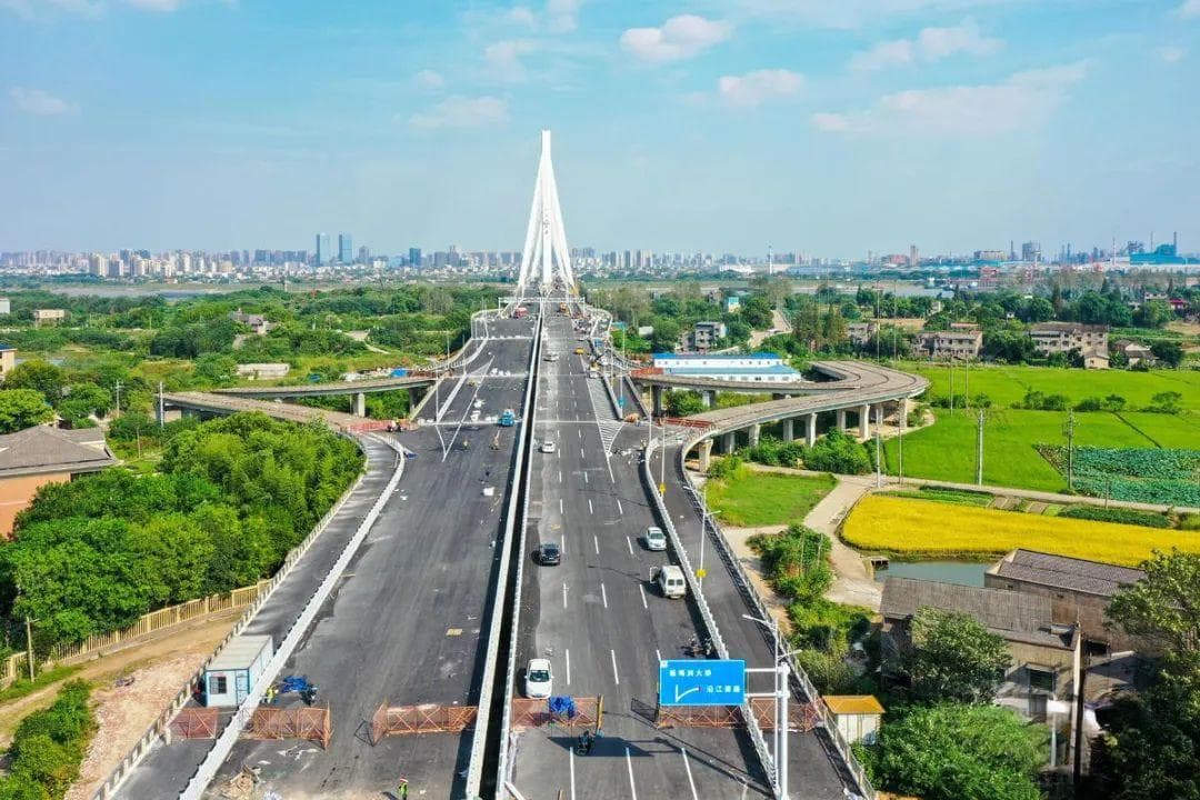 杨梅洲大桥，为何要“一跨过江”？
