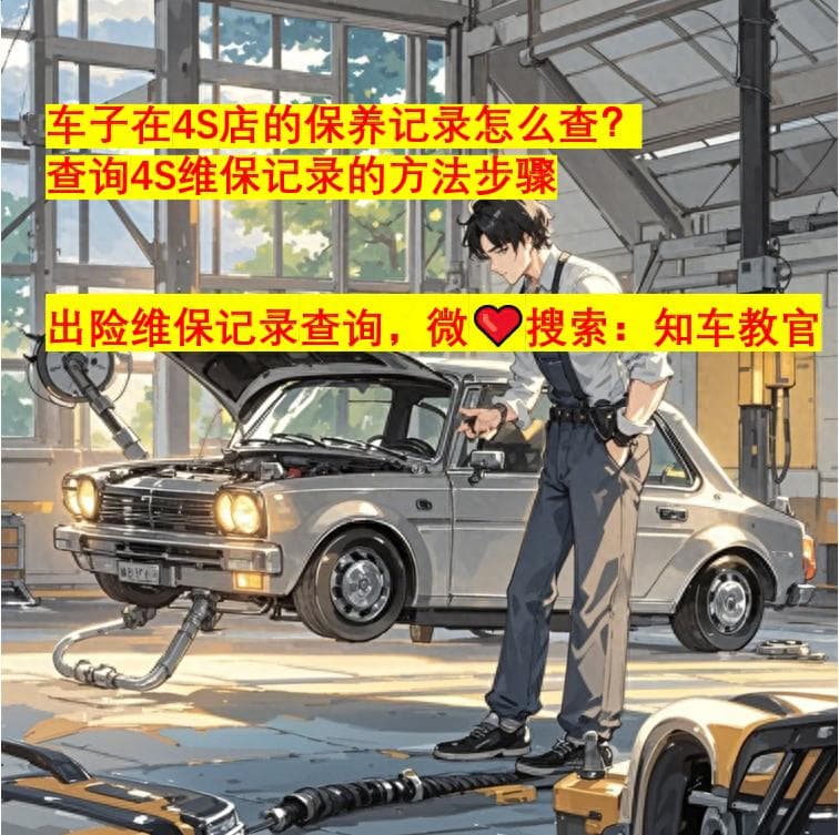 车子在4S店的保养记录怎么查？查询4S维保记录的方法步骤