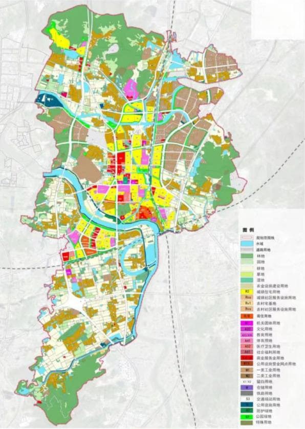 萧山区临浦单元控规公示，总面积42.6平方公里