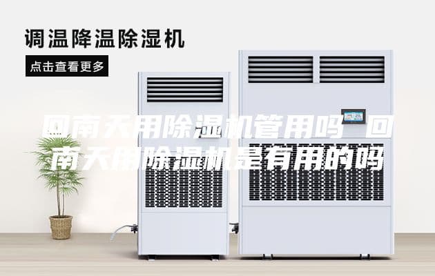 回南天用除湿机管用吗？除湿机使用指南与选购要点