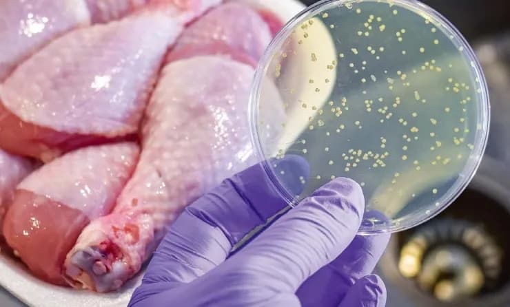 控制肉鸡生产和加工中的沙门氏菌最宜采用多管齐下的方法