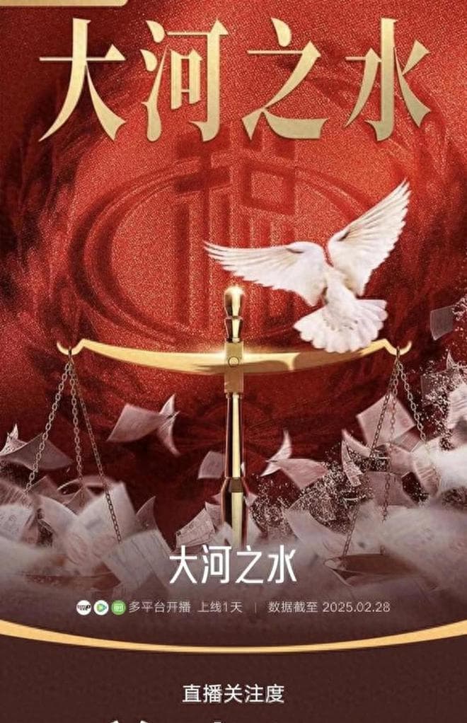 《大河之水》豆瓣评分高达9.1，收视率2.5，剧中这个角色意外走红