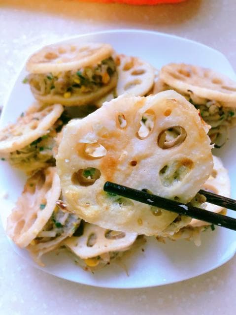 烤藕盒的做法 - 烤藕盒怎么做