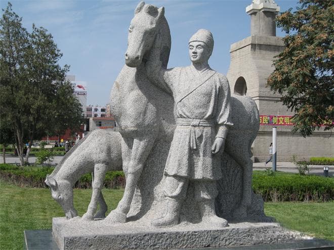 凉州休屠城与汉名将金日磾