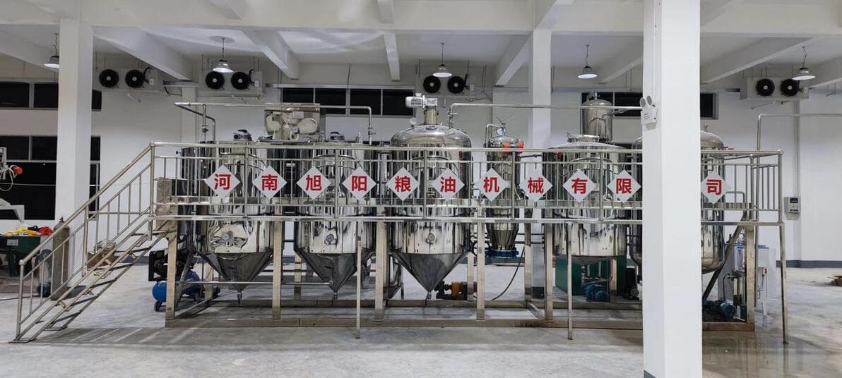 小型榨油厂精炼设备自动化程度的探讨