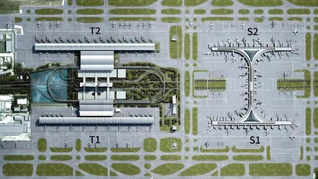 浦东机场卫星厅启用，带来便捷体验