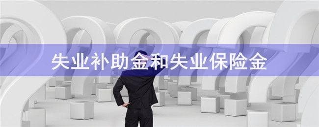 失业补助金和失业保险金的区别在哪？分不清，到手的钱要变少！