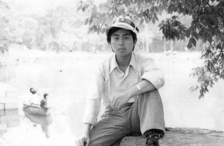 1984年，在法大的海子