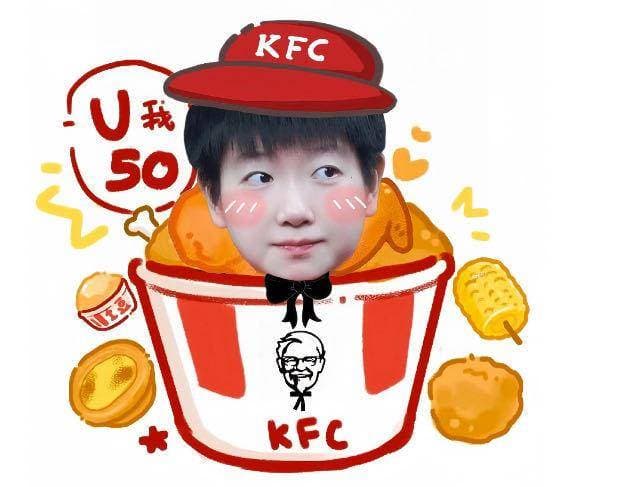 孙颖莎代言肯德基，跨界合作引发热议
