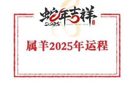 苏民峰2025年生肖属羊的人运势及运程:有远方贵人助攻