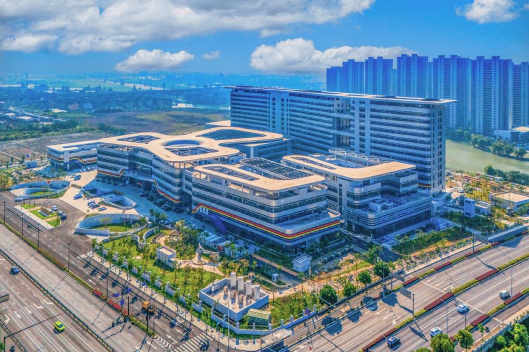 浙江省绍兴市的8家医院建设在加速