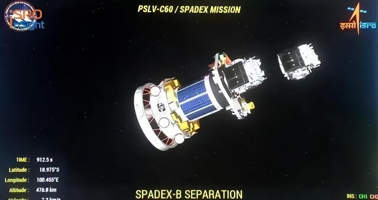 印度跻身全球第四 太空对接终成功 首艘载人飞船挑战3人3天创纪录
