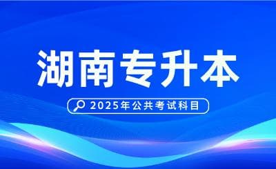 2025年湖南专升本大学英语考试科目具体考什么内容？