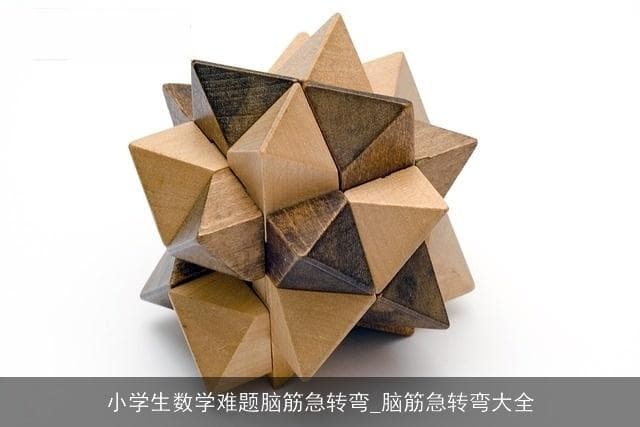 小学生数学难题脑筋急转弯_脑筋急转弯大全