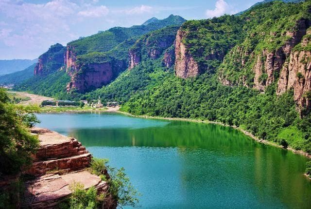 河北邯郸京娘湖，穿越千年的浪漫之旅