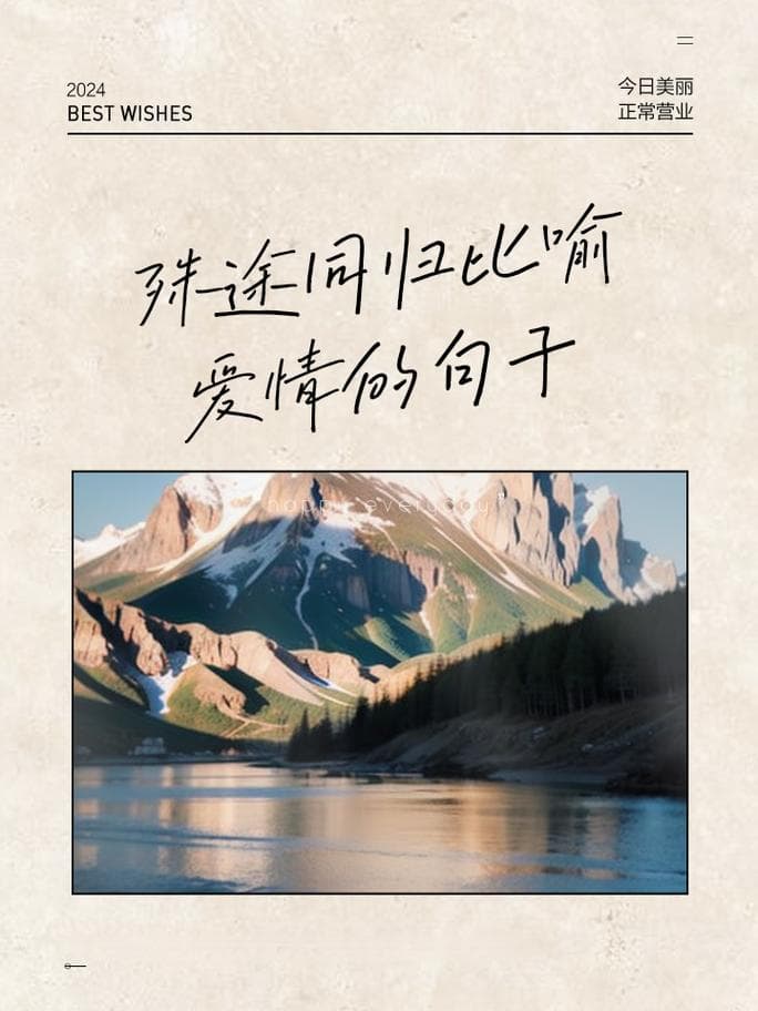 什么比喻爱情？爱情的比喻：一千个读者就有一千种解读!