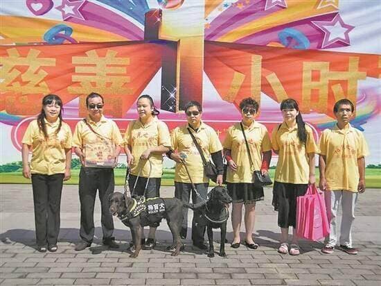 视障人士的“光明使者”：关骊与她的导盲犬