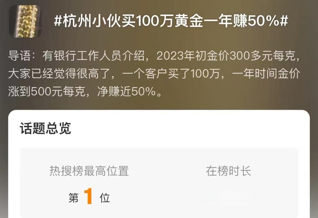 金价飙升，年轻人的买金省钱秘籍靠谱吗？