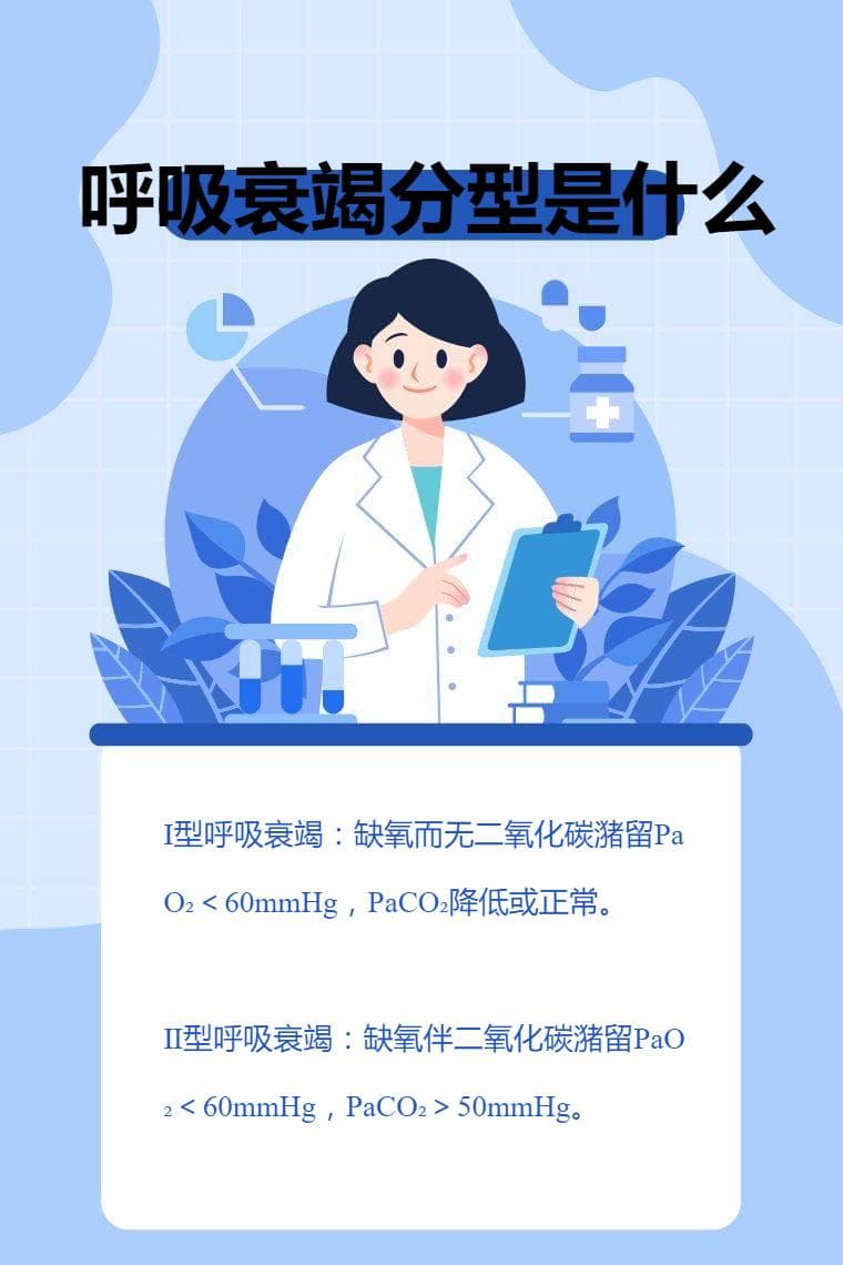呼吸衰竭分型是什么