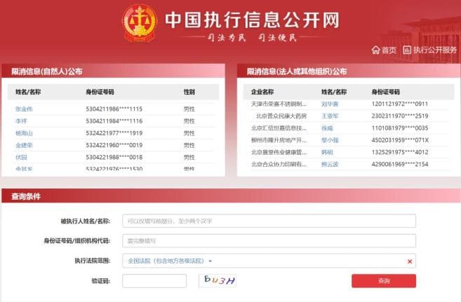 这有一份最全失信被执行人信息查询方法！