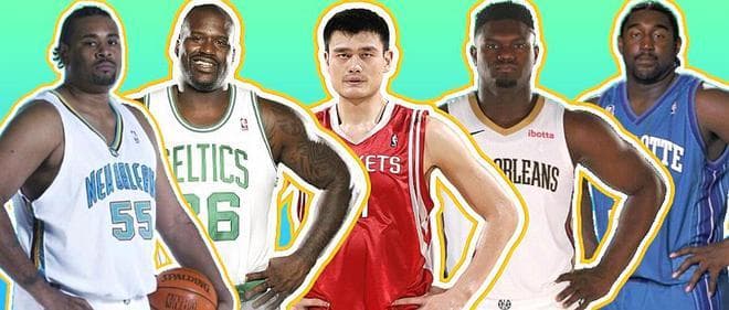 NBA历史体重最惊人的10大球星