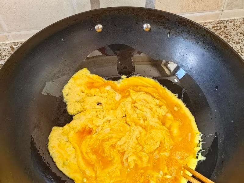 西红柿鸡蛋青拌面