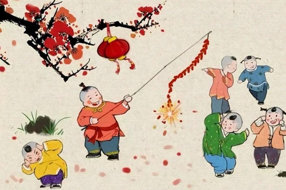 一组春节五言律诗：古人笔下的年节文化