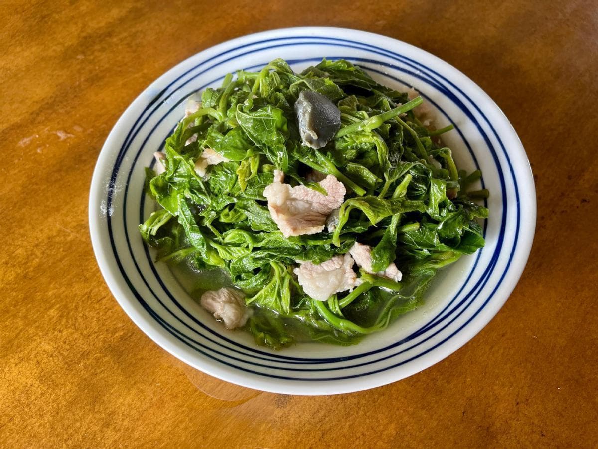 美食DIY｜上汤桑叶 鲜美爽口 清补宜人